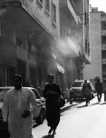 2009 Tangier, smoke from the restaurant | photography
